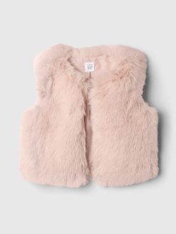 Baby & Toddler Recycled Faux Fur Vest