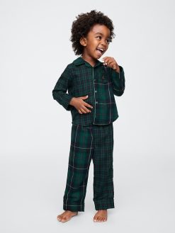 Baby & Toddler Recycled Flannel PJ set