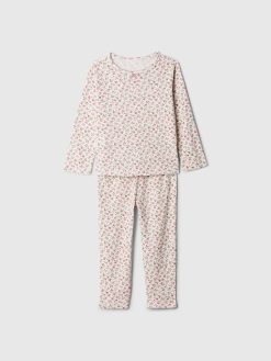 Baby & Toddler Recycled Pointelle PJ Set