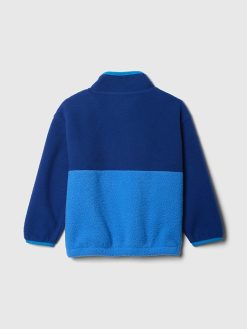Baby & Toddler Sherpa Half-Zip Pullover