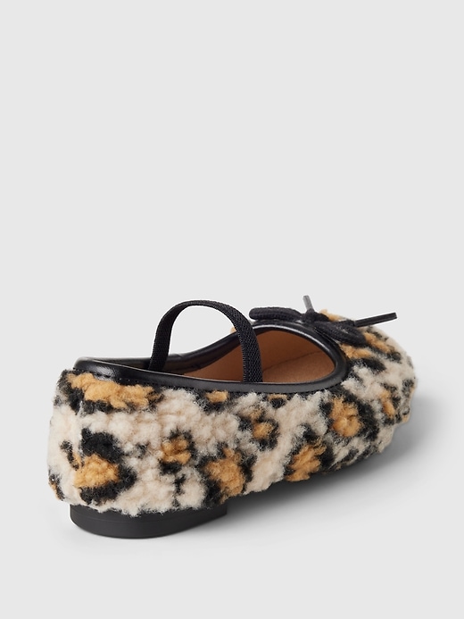 Baby & Toddler Sherpa Leopard Ballet Flats Baby & Toddler Sherpa Leopard Ballet Flats