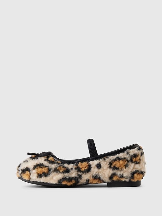 Baby & Toddler Sherpa Leopard Ballet Flats Baby & Toddler Sherpa Leopard Ballet Flats