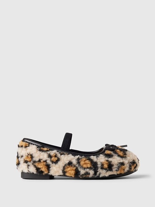 Baby & Toddler Sherpa Leopard Ballet Flats Baby & Toddler Sherpa Leopard Ballet Flats