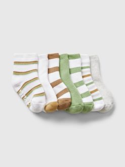 Baby & Toddler CashSoft Quarter Crew Socks (4-Pack)