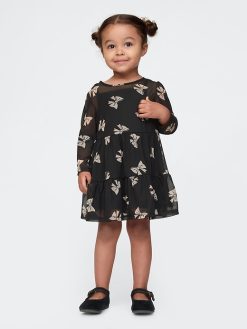 Baby & Toddler Tiered Mesh Dress