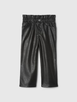 Baby & Toddler Vegan Leather Stride Pants