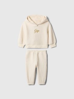 Baby & Toddler Wide Rib Logo Outfit Set