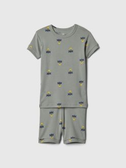 Baby &amp; Toddler Organic Cotton Short PJ Set