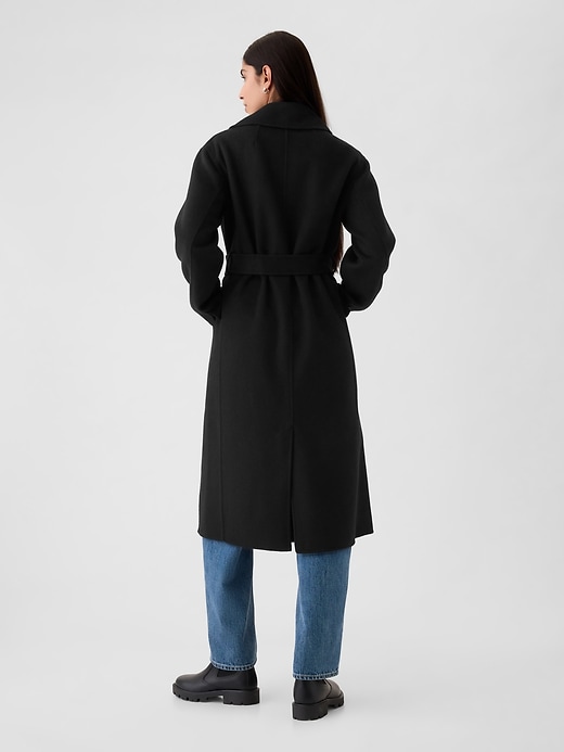Belted Double-Faced Wool Coat Belted Double-Faced Wool Coat