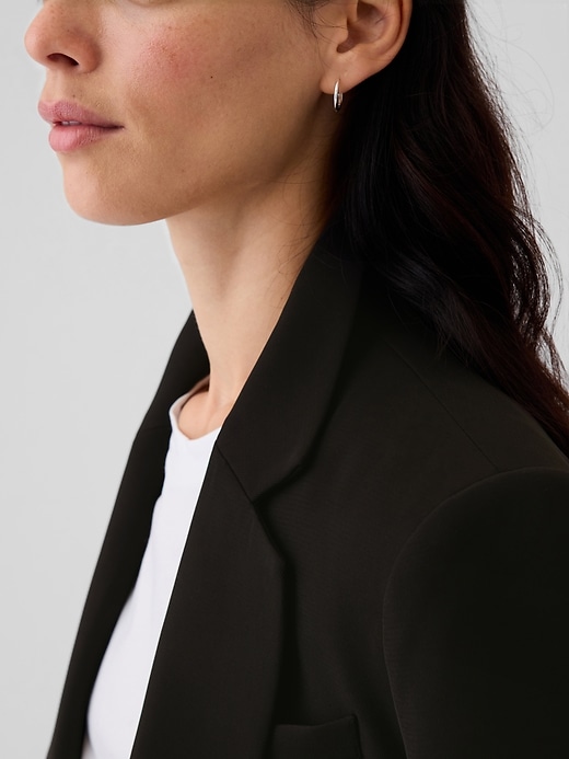 Brushed Twill Relaxed Blazer Brushed Twill Relaxed Blazer