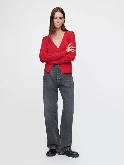 Cable-Knit Cardigan Cable-Knit Cardigan