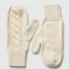 Cable-Knit Mittens