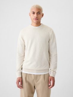CashSoft Crewneck Sweater chino academy 247x329 - CashSoft Crewneck Sweater