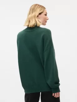 CashSoft Mockneck Sweater