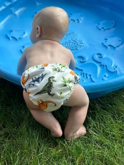 Charlie Banana Reusable Swim Diaper with Snaps UPF50