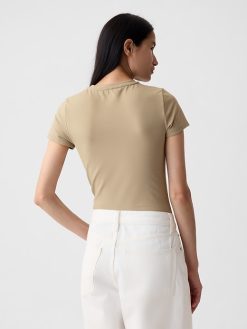 Compact Jersey T-Shirt Bodysuit