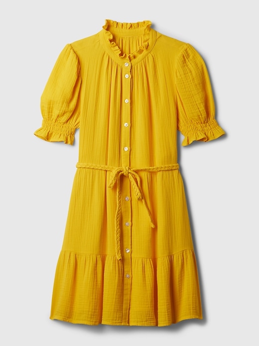 Crinkle Gauze Mini Dress Crinkle Gauze Mini Dress