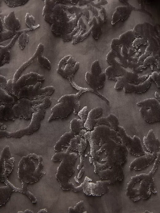 Cropped Velvet Shirt Cropped Velvet Shirt