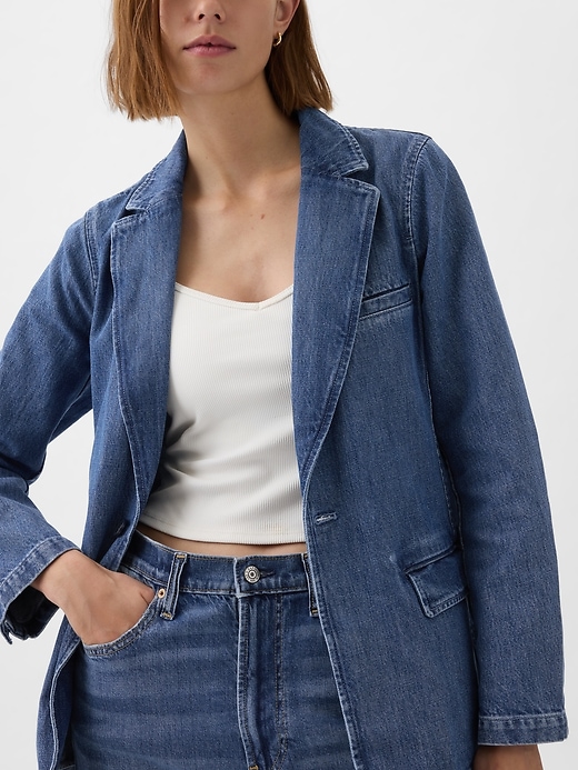 Denim Blazer Denim Blazer