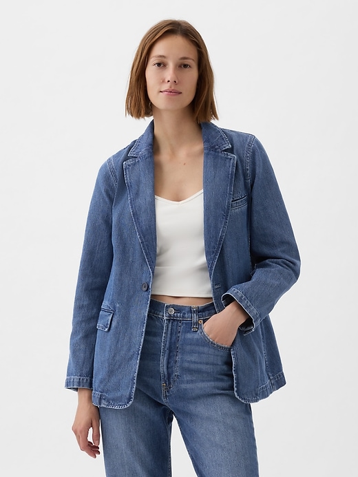 Denim Blazer Denim Blazer