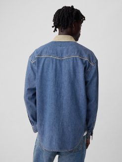 Denim Western Shirt