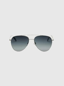Eleventh Hour Oversized Aviator Sunglasses
