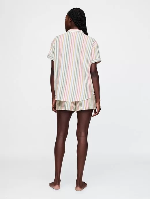 Flannel PJ Shorts Set Flannel PJ Shorts Set