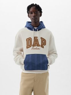 GAP × DAP Colorblock Logo Hoodie