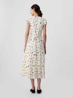 Gap × DÔEN Floral Midi Dress