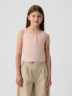 Gap × DÔEN Kids Pointelle Tank Top