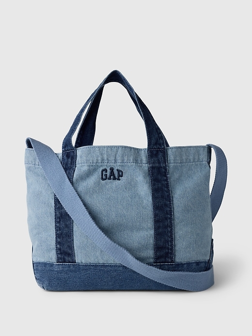 Gap Logo Denim Strap Mini Tote Bag Gap Logo Denim Strap Mini Tote Bag