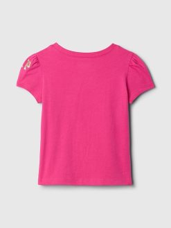 Gap × Disney Baby Puff Sleeve Graphic T-Shirt