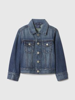 Gap × Disney Baby & Toddler Mickey Mouse Icon Denim Jacket