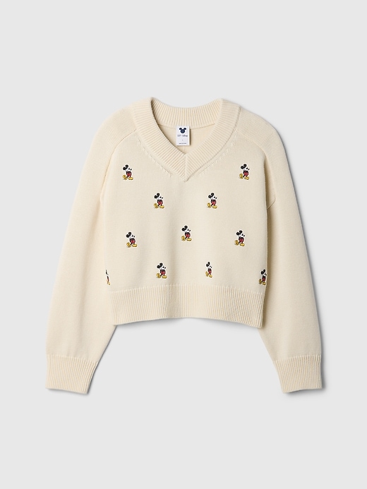 Gap × Disney Kids Mickey Mouse Embroidered Sweater Gap × Disney Kids Mickey Mouse Embroidered Sweater