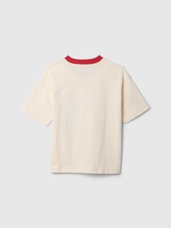 Gap × Disney Kids Varsity Logo T-Shirt