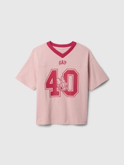 Gap × Disney Kids Varsity Logo T-Shirt