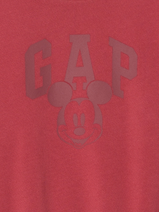 Gap × Disney Kids Vintage Soft Mickey Mouse Logo Cropped Sweatshirt Gap × Disney Kids Vintage Soft Mickey Mouse Logo Cropped Sweatshirt