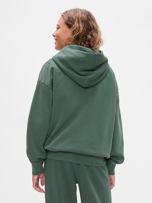 Gap × Disney Kids Vintage Soft Mickey Mouse Logo Hoodie Gap × Disney Kids Vintage Soft Mickey Mouse Logo Hoodie