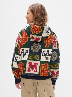 Gap × Disney Kids Vintage Soft Mickey Mouse Logo Hoodie
