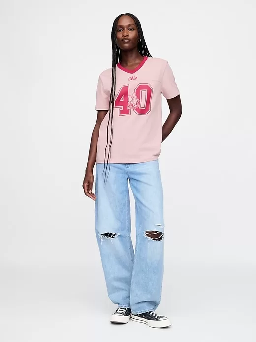 Gap × Disney Varsity Logo T-Shirt Gap × Disney Varsity Logo T-Shirt