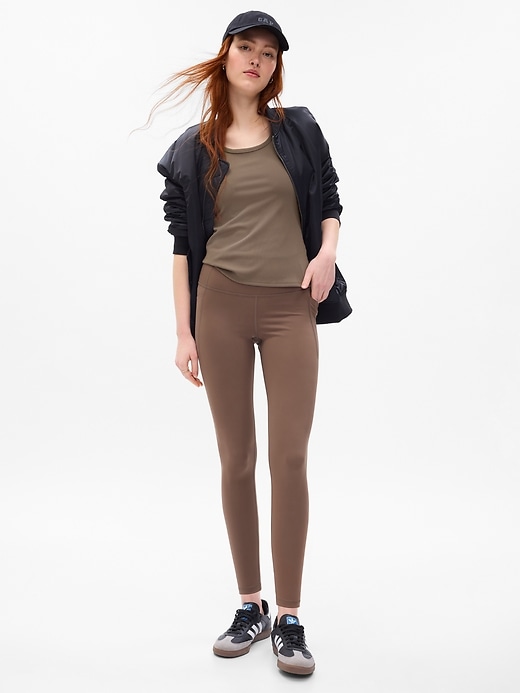 GapFit High Rise Power Full Length Leggings GapFit High Rise Power Full Length Leggings