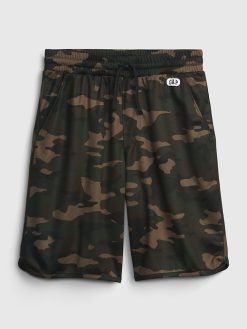 GapFit Kids Mesh Pull-On Shorts