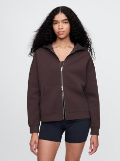 GapFit Scuba Two-Way Zip Hoodie