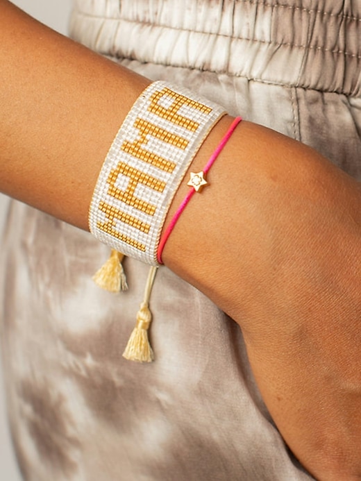 HART White and Gold MAMA Bracelet HART White and Gold MAMA Bracelet