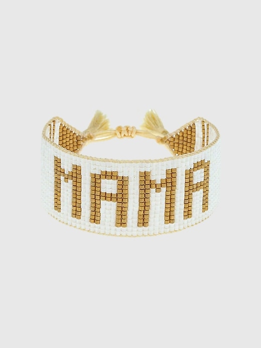 HART White and Gold MAMA Bracelet HART White and Gold MAMA Bracelet