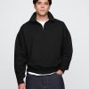 Heavyweight Quarter-Zip Polo Sweatshirt