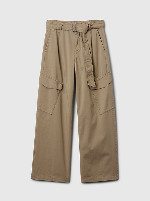 High Rise Cargo Baggy Trousers High Rise Cargo Baggy Trousers