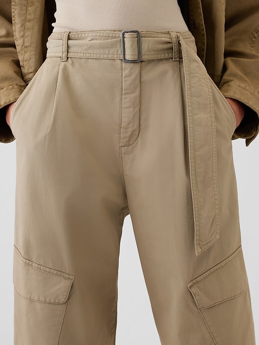 High Rise Cargo Baggy Trousers High Rise Cargo Baggy Trousers