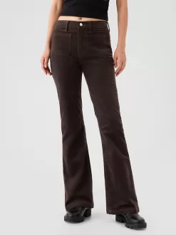 High Rise Corduroy ’70s Flare Pants