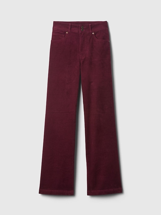 High Rise Corduroy Stride Wide-Leg Pants High Rise Corduroy Stride Wide-Leg Pants